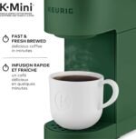 Keurig K-Mini Single Serve K-Cup Pod Coffee Maker, Featuring An Ultra-sleek Design, Evergreen - Image 5