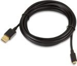 Amazon Basics USB-A to Micro USB Charging Cable, 480Mbps Transfer Speed with Gold-Plated Plugs, USB 2.0, 10 Foot, Black - Image 5