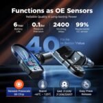 Autel TPMS Sensors Set of 40, MX Sensor 40PCS, Tire Pressure Sensor 2in1 315MHz+433MHz, OE-Level Universal TPMS Sensors Programmable by TS408/TS508WF/MP900-TS/MS906PRO-TS (Metal Valves) - Image 4