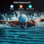 Ring Health Tracker for Women Men, Fit Ring with Heart Rate, Blood Oxygen, Sleep Monitor, Calories, Step Counter, IP68 Waterproof Smart Ring for iPhone & Android, No Subscription Fee (Gold, 6#) - Image 5