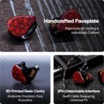 Linsoul Punch Audio Martilo in Ear Monitor, 1 Planar + 2BA + 2DD Hybrid Driver Basshead IEM Earphones, HiFi Wired Earbuds, with Precision Detail for EDM Hip-Hop Monitoring - Image 5