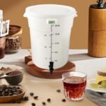 Snap! Cold Brew Round Bucket- 5 gallon Commercial Cold Brew System,Cold Brew Coffee Set-Whtie - Image 4