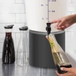 Snap! Cold Brew Round Bucket- 5 gallon Commercial Cold Brew System,Cold Brew Coffee Set-Whtie - Image 7