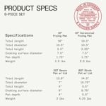 Made In Cookware - 6 Pc Stainless Steel Cookware Set - 5 ply Clad - Includes Frying Pans, Saucepan, and Stock Pot - Professional Grade - Crafted in Italy - Induction Compatible - Image 3