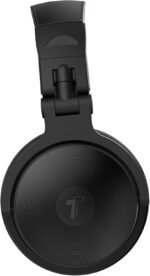 Thore Over Ear iPhone Headphones with Lightning Connector (Apple MFi Certified) – Closed Back Studio DJ Monitor Earphones (50mm Neodymium Drivers) (V200 Black/Red) - Image 3