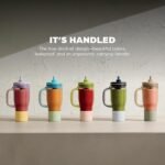 Ninja Blendboss™ | Personal Blender for Smoothies & Frozen Drinks | 26oz Travel Tumbler with LeakProof Lid, Chug Spout & Detachable Straw | Auto-iQ Technology | Stone Mint | DB351ST - Image 4