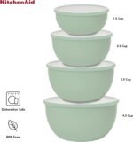 KitchenAid Prep Bowls with Lids, Set of 4 - Image 3