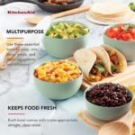 KitchenAid Prep Bowls with Lids, Set of 4 - Image 4