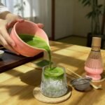 Matcha Whisk Set Cute 18 oz Matcha Bowl Kit 5 pcs Great for Tea Lover Pink - Image 7