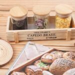 20 Pcs Glass Spice Jars with Airtight Bamboo Lids, Labels and Pen, 2.5oz Mini Clear Food Storage Containers for the Pantry, Kitchen Canisters for Tea, Herbs, Sugar, Salt, Coffee and More - Image 6
