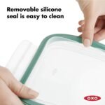 OXO Good Grips 8 Cup Smart Seal Airtight Glass Rectangle Container - Image 5