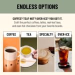 Flavia Aroma Brewer - Coffee Machine, Makes Coffee, Lattes, Tea, and other Hot or Iced Beverages with Single-Serve Freshpacks, Multiple Brew Sizes, Grey - Image 5