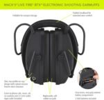 Mack's Live Fire BTX Electronic Shooting Earmuffs with Bluetooth Wireless Technology for Hunting, Tactical, Target, Skeet and Trap Shooting - Image 6
