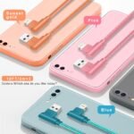 iPhone Charger, 3 Pack 10FT 90 Degree Charging Cable MFi Certified USB Lightning Cable Nylon Braided Fast Charging Cord Compatible for iPhone 14/13/12/11/X/Max/8/7/6/6S/5/5S/SE/Plus/iPad (10FT) - Image 3