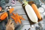 3-in-1 Kitchen Peeler, Scrabber & Grater: a cutting tool with a serrated blade and a Wooden Handle for Vegetable scraping potatoes Carrots and Coconut - Image 3