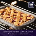 Circulon Total Nonstick Baking Pan With Lid / Nonstick Cake Pan With Lid, Rectangle - 9 Inch x 13 Inch, Gray - Image 5