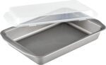 Circulon Total Nonstick Baking Pan With Lid / Nonstick Cake Pan With Lid, Rectangle - 9 Inch x 13 Inch, Gray - Image 6