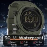 findtime Men's Digital Watch Waterproof Pedometer Watches Sport Watch Step Counter Calorie Military Watch with Stopwatch Alarm LED Backlight Countdown - Image 5