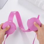 2 Pack Classroom Headphones for School Students Kids, Durable Class Set Wired Earphones for Children Toddler Teens Boys Girls and Adult(LS450, Pink+Yellow) - Image 4