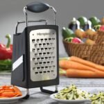 Microplane Four Sided Stainless Steel Ultra-Sharp Multi-Purpose Box Grater - Slicer, Fine, Ribbon, and Extra Coarse Blade Styles - Image 5