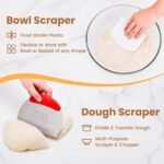 Bread Making Tools with Danish Dough Whisk Set, Sourdough Bread Scoring Tool & Baking Supplies - Bread Lame, Silicone Baking Sling, Bread Bag & More, Bread Baking Supplies - Image 5