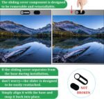 Laptop Camera Cover Slide, 12 Pack Webcam Cover, Phone Camera Cover, Ultra-Thin Computer Slide - Fits Most Laptop, Desktop, PC, Tablet, Smartphone to Protect Your Privacy and Security - Image 3