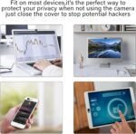 Laptop Camera Cover Slide, 12 Pack Webcam Cover, Phone Camera Cover, Ultra-Thin Computer Slide - Fits Most Laptop, Desktop, PC, Tablet, Smartphone to Protect Your Privacy and Security - Image 7