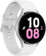 Samsung Galaxy Watch 5 (44mm, WIFI + 4G LTE) 1.4" Super AMOLED Smartwatch GPS Bluetooth, 3-in-1 Bioactive Sensor, Water Resistant R915U (Fast Charger Bundle, Silver) (Renewed) - Image 4