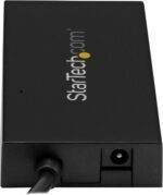 StarTech.com 4 Port USB 3.0 Hub - USB Type-A Hub with 1x USB-C & 3x USB-A (SuperSpeed) - USB Bus or Self-Powered - Portable USB 3.0 (5Gbps) BC 1.2 Charging Hub w/ Power Adapter , TAA (HB30A3A1CSFS) - Image 5