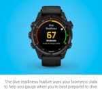 Garmin Descent™ Mk3i, Dive Computer and Multisport GPS Smartwatch, Air Integration, Black - Image 5