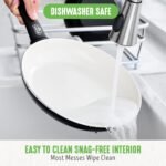 GreenLife Soft Grip Healthy Ceramic Nonstick 23 Piece Kitchen Cookware Pots and Frying Sauce Saute Pans Set with Kitchen Utensils, PFAS-Free, Dishwasher Safe, Black - Image 6