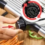 GYH&GXR Mandoline slicer Mandoline food slicer for kitchen Adjustable stainless steel blades Vegetable Chopper Potato Tomato Carrot Vegetable Fruit and Onion Cutter - Image 3