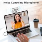 GUSGU G920 2K Quad HD Webcam for PC, Auto Focus, with Microphone & Light & Privacy Cover, Web Camera for Desktop Computer/Laptop/MacBook, USB Streaming Camera - Image 5