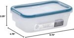 Snapware Pyrex Simply Store (8-Pack) Glass Food Storage Containers Set, (1, 2, 4 & 7 Cup) Meal Prep Containers With Plastic BPA-Free Lids, Dishwasher & Microwave Safe - Image 6
