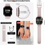 Large Display GPS AMOLED Smartwatch w/Interchangeable Bands, Heart Rate, Oxygen & Sleep Sensors, 50m Waterproof, 170+ Sport Tracking, iOS/Android(Pink) - Image 6