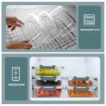 KOMUEE 30 oz 5 Pack Glass Meal Prep Containers, Glass Storage Containers with Lids - Dishwahser, Microwave, Oven and Freezer Safe - Image 5