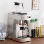 12-Cup Coffee Maker 1.8L Commercial Drip Coffee Maker Pour Over Coffee Machines with 2 Glass Carafes and 2 Warmers Plate Stainless Steel Coffee Brewer for Cofe Bar and Restaurant - Image 3