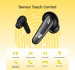 KICKER Bluetooth Earbuds TW3 Wireless Earbuds with Active Noise Cancellation, 25-Hour Battery Life, in-Ear Headphones with Dual Microphones for Clearest Voice Clarity Touch Controls - Image 4