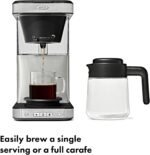 OXO Brew 8-Cup Coffee Maker with Podless Single-Serve Function and Glass Carafe - Image 4