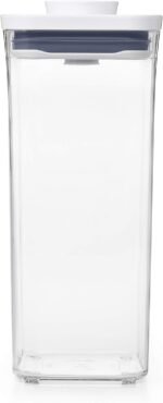 OXO Good Grips POP Container - Airtight Food Storage - Small Square Medium 1.7 Qt Ideal for granola, dried beans and snacks - Image 7