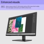 HP Series 3 27 inch FHD Monitor, Full HD Display (1920 x 1080), IPS Panel, 1300:1 Contrast Ratio, 250 Nits, Eye Ease with Eyesafe Certification, Black, 327se (2025) - Image 4