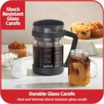 GoodCook Koffe 1.5L Glass Cold Brew Coffee Maker with BPA-Free Plastic Frame - Image 4
