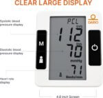 Dario Premium Blood Pressure Monitor for Home Use – Smart, Reliable & Easy to Use, Adjustable Arm Cuff (8.75–16.5"), Bluetooth App & Carrying Case - Image 3