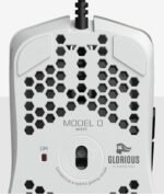 Glorious Model O Wired Gaming Mouse 67g Superlight Honeycomb Design, RGB, Pixart 3360 Sensor, Omron Switches, Ambidextrous - Matte White - Image 5