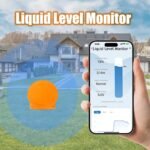 Moray Smart WiFi Water Level Sensor Water Tank Level Monitor Oil Tank Gauge Sensor , Automatic Alarm Indicator for Tuya Smart Life Mobile APP Smart Home Remote IP65 Waterproof (ME201W) - Image 3
