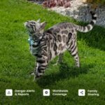 Tractive Smart Cat GPS Tracker | Real-Time Location & Wellness Monitoring for Cats 6.5 lbs+ | Territory & Location History | Up to 5-Day Battery | Breakaway Collar Included (Mint) - Image 6