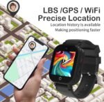 Phyulls 4G Kids Smart Watch Boys with GPS Tracker & Video Calling Texting, Waterproof Smartwatches Age 4-12, One-Key SOS Call Voice Chat WiFi Alarm Sport Pedometer GPS Tracker Watch - Image 4