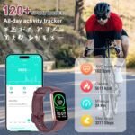 Fitness Tracker Step Counter with 24/7 Heart Rate Blood Oxygen Sleep Monitor, 1.47'' AMOLED Touch Color Screen Fitness Watch, Smart Watches for Women Men - Image 4