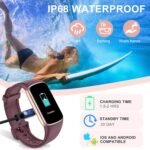 Fitness Tracker Step Counter with 24/7 Heart Rate Blood Oxygen Sleep Monitor, 1.47'' AMOLED Touch Color Screen Fitness Watch, Smart Watches for Women Men - Image 8