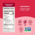 Califia Farms - Pure Black Medium Roast Cold Brew Coffee, 32 Oz (Pack of 6), 100% Arabica, Shelf Stable, Plant Based, Vegan, Gluten Free, Non GMO, Sugar Free, Iced Coffee - Image 3